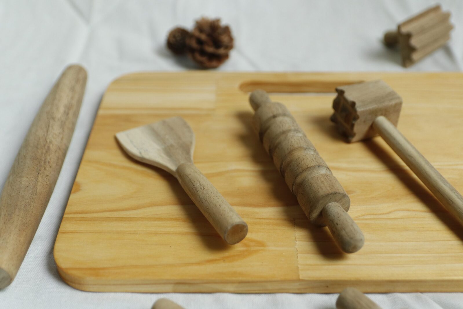 Wooden Play Dough Kit