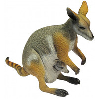 Large Rock Wallaby Replica 13.5cm