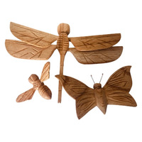 Wooden Insects - Set of 3
