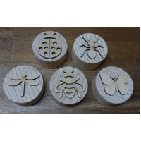 Insect Play Dough Stamper - Set of 5