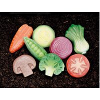 Sensory Play Stones - Vegetables