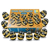Honey Bee Number Stones *pre-order ETA late September
