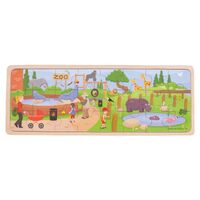 At The Zoo Wooden Puzzle - 24 pieces