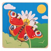 Lifecycle Layer Puzzle - Butterfly