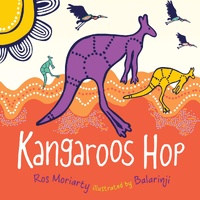 Kangaroos Hop Board Book