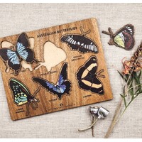 Buttonworks Australian Butterfly Puzzle