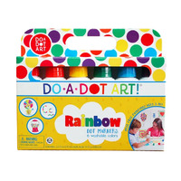 Rainbow Markers 6 Pack