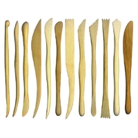 Clay Modelling Tools Boxwood - Set of 12