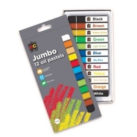 Oil Pastels - Jumbo - Pack of 12