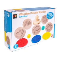 Wooden Dough Stamps - Weather