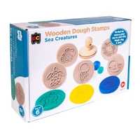 Wooden Dough Stamps - Sea Creatures