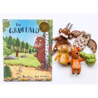 "Gruffalo" Felted Finger Puppet Set