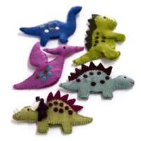 Dinosaur Finger Puppets - Set of 5