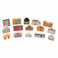 Homes Around The World Wooden Play Set
