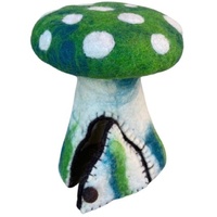 Blue Mushroom 'shroom' with Door