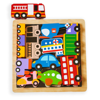 Vehicles Chunky Wooden Puzzle