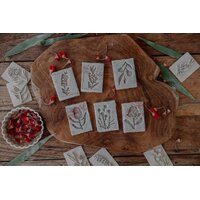 Native Flower Eco Stamp Set