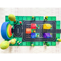 Learn & Grow Magnetic Tile Topper - Road Pack (40 Piece)