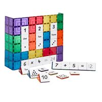 Learn & Grow Magnetic Tile Topper - Numeric Pack (40 Piece)