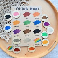 Colour Hunt Activity Board