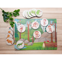 5 Little Ducks, Speckled Frogs & Cheeky Monkeys Story Board & Disc Set