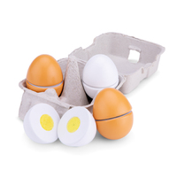 Wooden Eggs 4 Pack