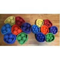 Papoose Rainbow Ball & Bowl Set - Large