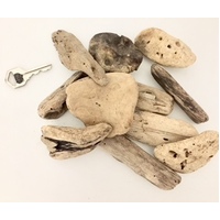 Driftwood pieces - Small - 10 pieces