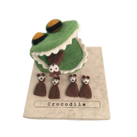 Story Puppets - Crocodile & 5 Cheeky Monkeys