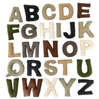 Papoose Uppercase Wool Letters - 7 cm