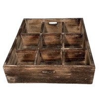 Papoose Wooden Sorting Tray - Medium - 9 Divisions