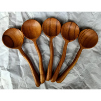 Teak Moon Spoon