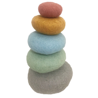 Papoose Stacking Pebbles - Earth Colours