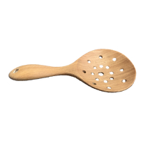 Teak Slotted Spoon