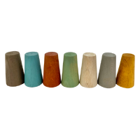 Mini Earth Cones - Set of 7