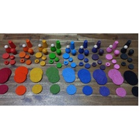 Colourful Small Loose Parts Set