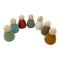 Earth Sumo People - 7 piece