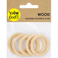 Mini Wooden Rings