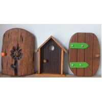 Outdoor Wooden Fairy Doors