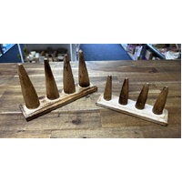 Wooden Finger Puppet Stand