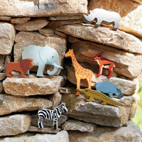 Wooden Safari Animals