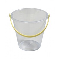 Plasto Small Transparent Bucket