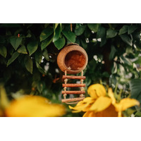 Coconut Hanging Fairy House