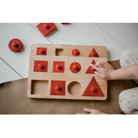 Toddler Knob Shape Puzzle