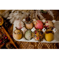 DIY Wooden Eggs - Set of 12