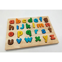 Lowercase Alphabet Puzzle - Coloured