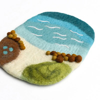 Sea, Beach & Rockpool Play Mat Playscape