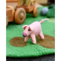 Felt Farm Animals - Pig