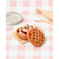 Felt Apple Pie Play Food Set