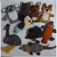 Finger Puppets - 9 Australian Animals